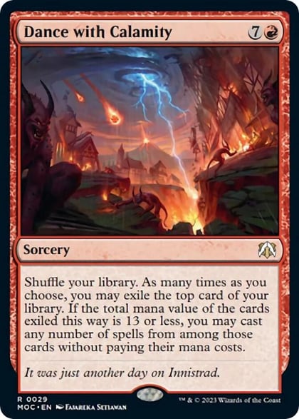 Dance with Calamity, Commander: March of the Machine 29