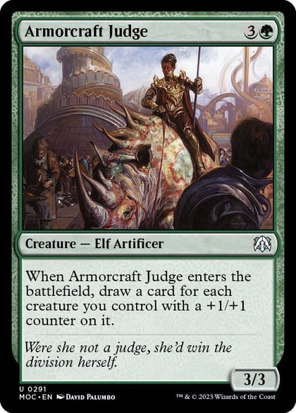 Armorcraft Judge, Commander: March of the Machine 291