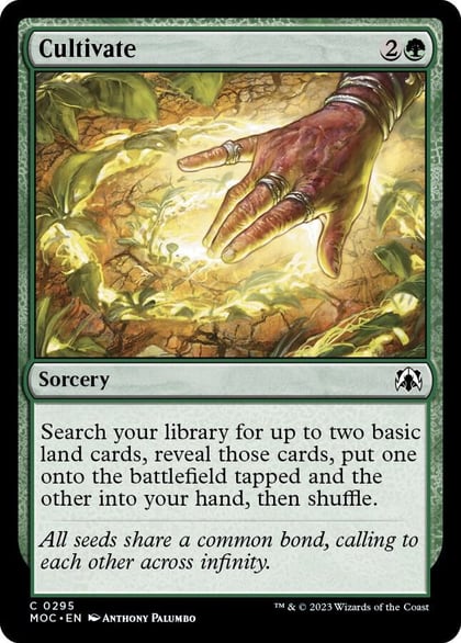 Cultivate, Commander: March of the Machine 295