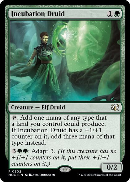 Incubation Druid, Commander: March of the Machine 302