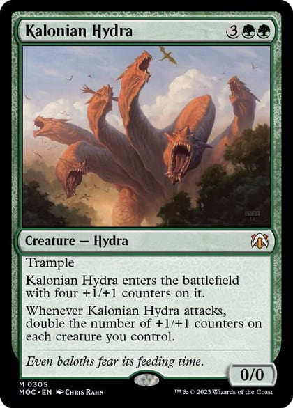 Kalonian Hydra, Commander: March of the Machine 305