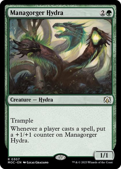 Managorger Hydra, Commander: March of the Machine 307