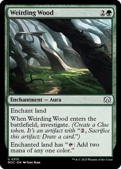 Weirding Wood, Commander: March of the Machine 315