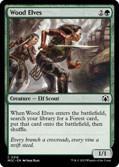 Wood Elves, Commander: March of the Machine 316