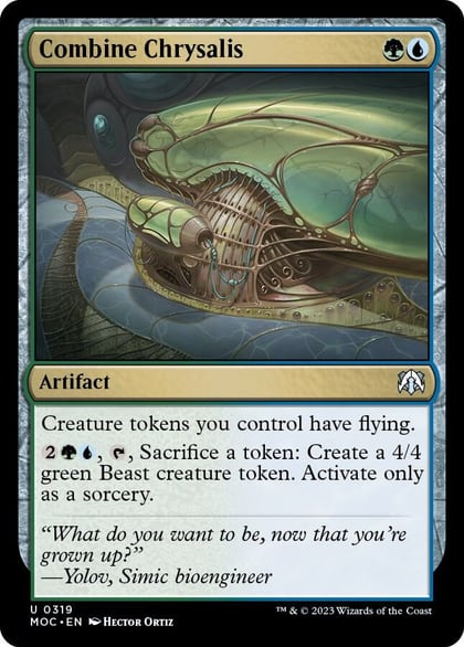 Combine Chrysalis, Commander: March of the Machine 319