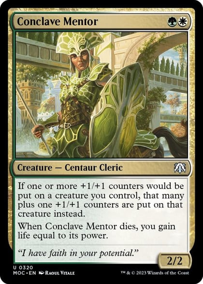 Conclave Mentor, Commander: March of the Machine 320