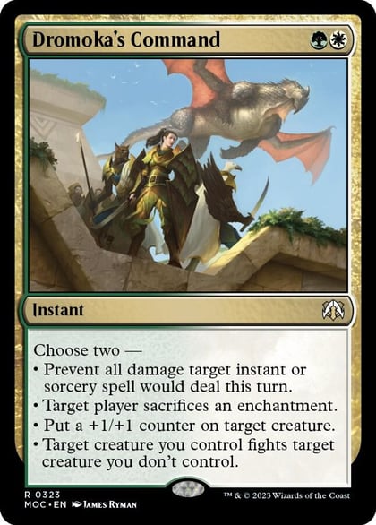 Dromoka's Command, Commander: March of the Machine 323