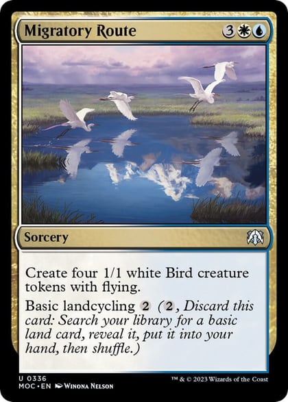 Migratory Route, Commander: March of the Machine 336