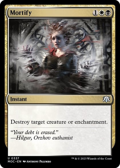 Mortify, Commander: March of the Machine 337