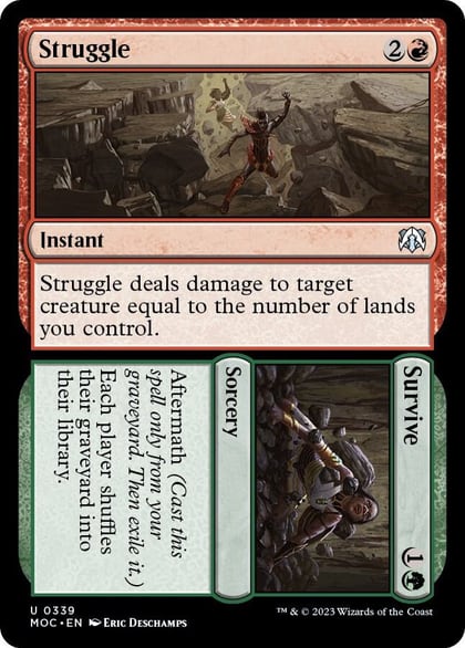 Struggle // Survive, Commander: March of the Machine 339