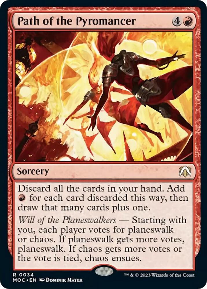 Path of the Pyromancer, Commander: March of the Machine 34