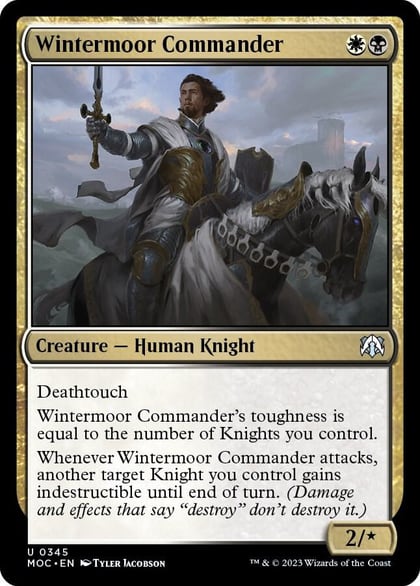 Wintermoor Commander, Commander: March of the Machine 345