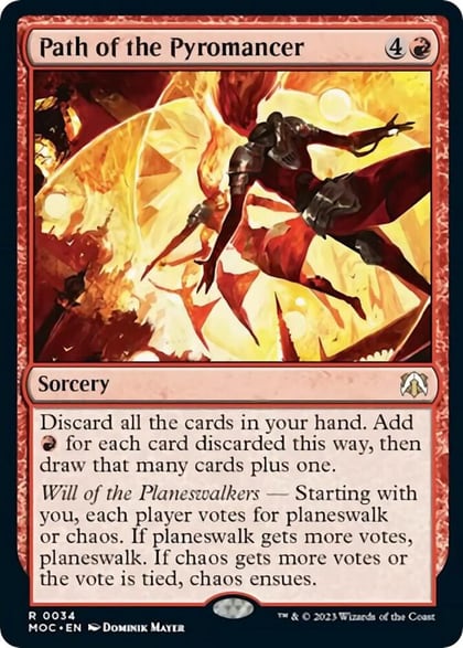 Path of the Pyromancer, Commander: March of the Machine 34