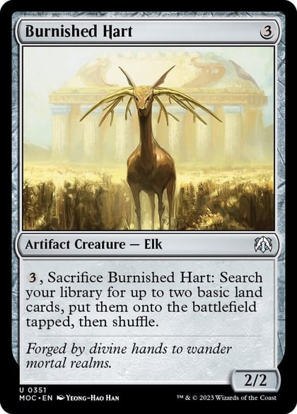 Burnished Hart, Commander: March of the Machine 351