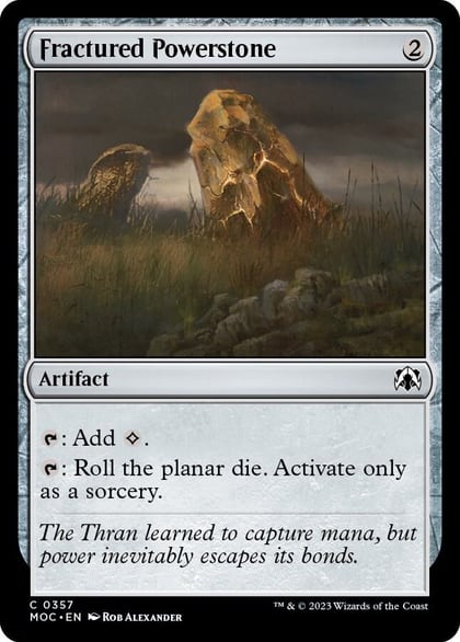 Fractured Powerstone, Commander: March of the Machine 357