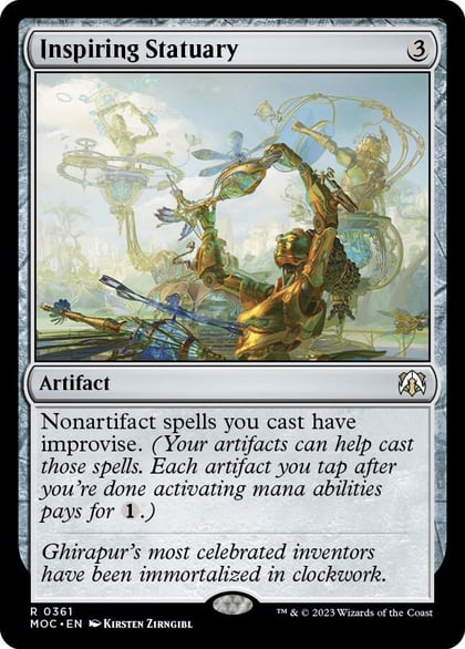 Inspiring Statuary, Commander: March of the Machine 361