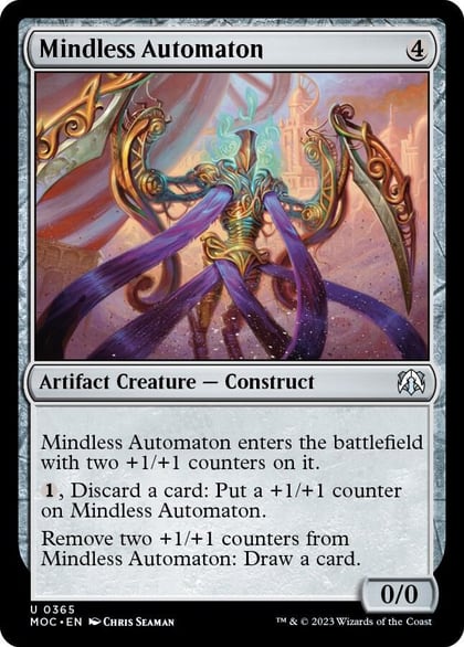 Mindless Automaton, Commander: March of the Machine 365