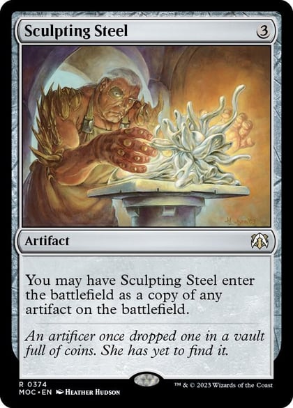 Sculpting Steel, Commander: March of the Machine 374