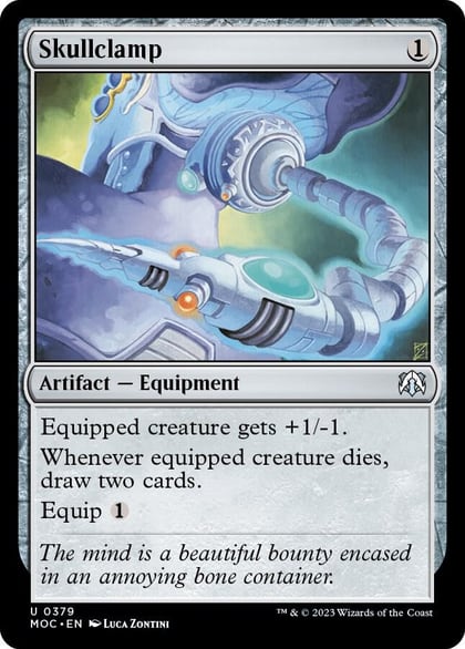 Skullclamp, Commander: March of the Machine 379