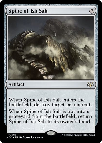 Spine of Ish Sah, Commander: March of the Machine 383