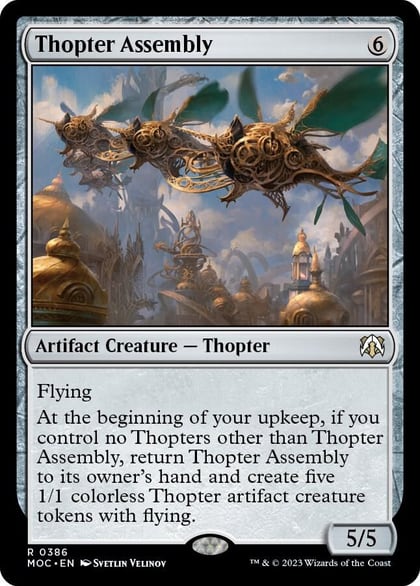 Thopter Assembly, Commander: March of the Machine 386