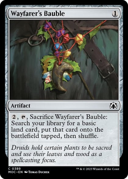 Wayfarer's Bauble, Commander: March of the Machine 389