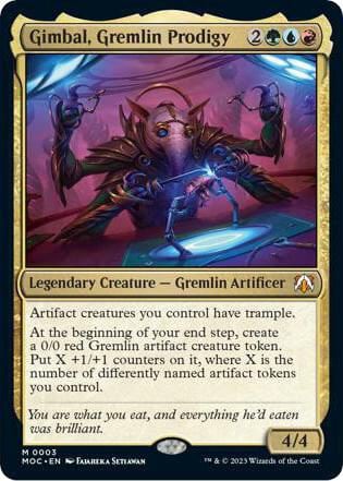 Gimbal, Gremlin Prodigy, Commander: March of the Machine 3