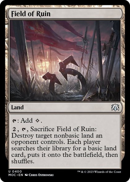 Field of Ruin, Commander: March of the Machine 400