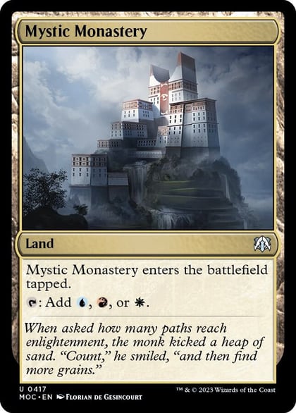 Mystic Monastery, Commander: March of the Machine 417