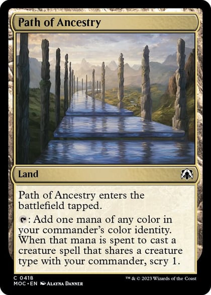 Path of Ancestry, Commander: March of the Machine 418