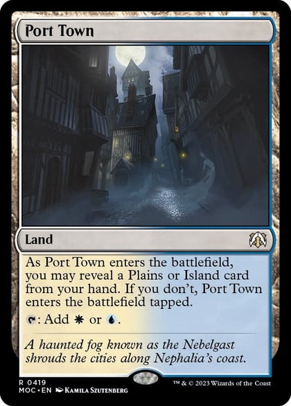 Port Town, Commander: March of the Machine 419