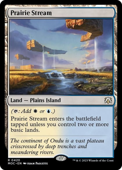 Prairie Stream, Commander: March of the Machine 420