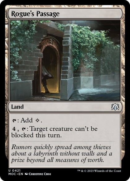Rogue's Passage, Commander: March of the Machine 421
