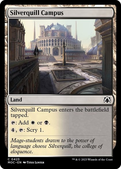 Silverquill Campus, Commander: March of the Machine 423