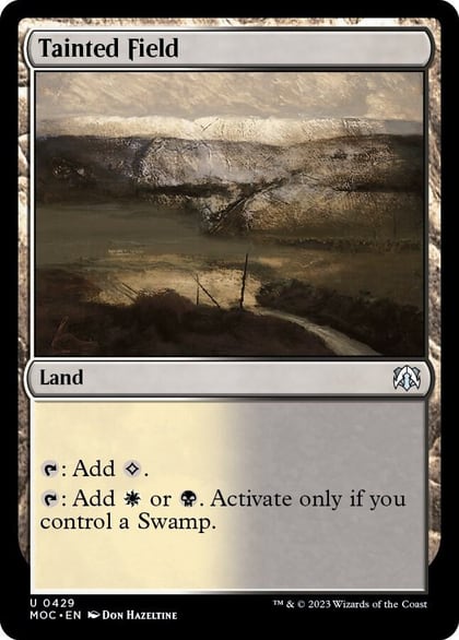 Tainted Field, Commander: March of the Machine 429