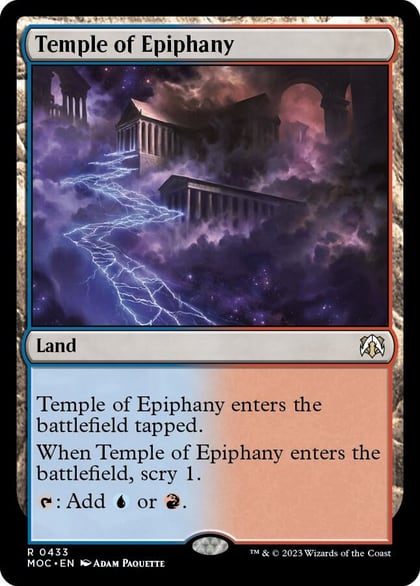 Temple of Epiphany, Commander: March of the Machine 433