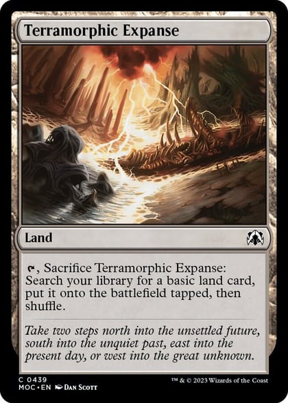 Terramorphic Expanse, Commander: March of the Machine 439