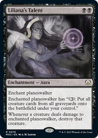 Liliana's Talent, Commander: March of the Machine 76