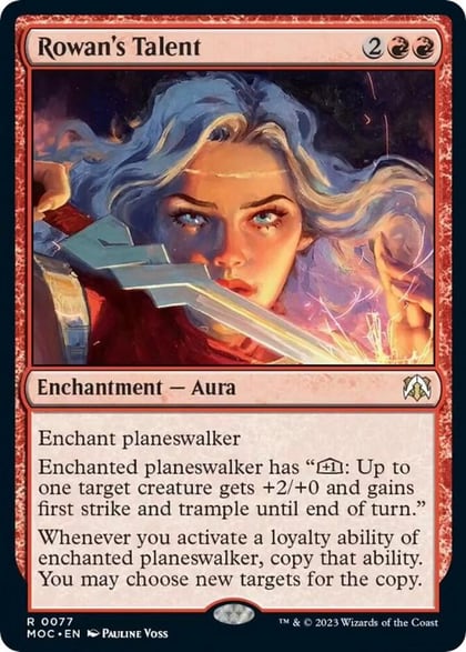 Rowan's Talent, Commander: March of the Machine 77