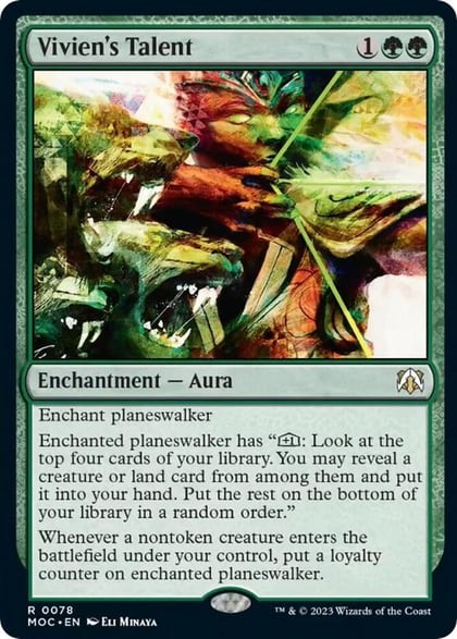 Vivien's Talent, Commander: March of the Machine 78