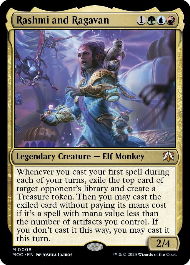Rashmi and Ragavan, Commander: March of the Machine 8
