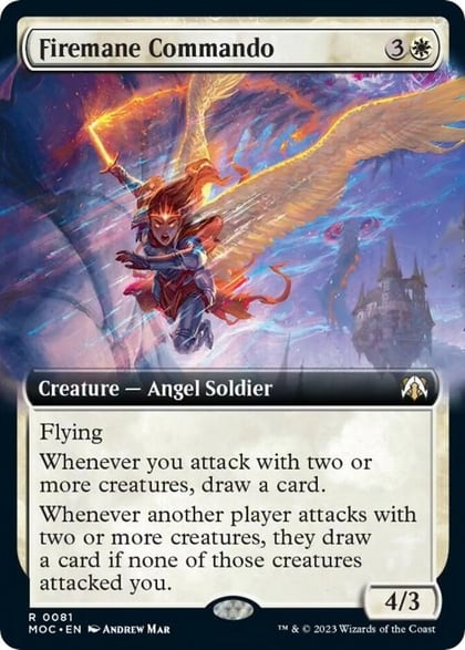 Firemane Commando (Extended Art), Commander: March of the Machine 81