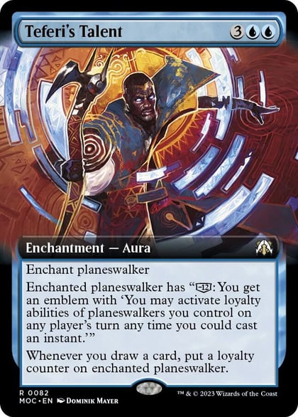 Teferi's Talent (Extended Art), Commander: March of the Machine 82