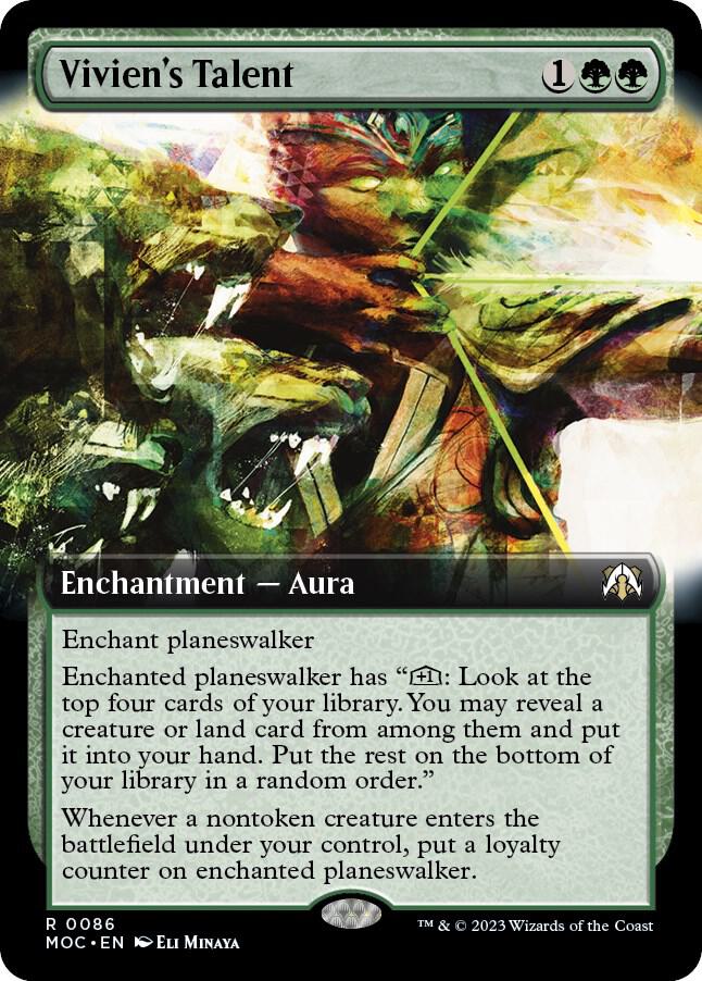 Vivien's Talent (Extended Art), Commander: March of the Machine 86