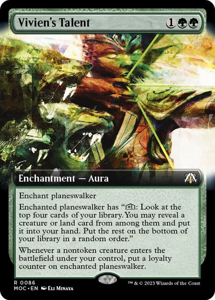 Vivien's Talent (Extended Art), Commander: March of the Machine 86