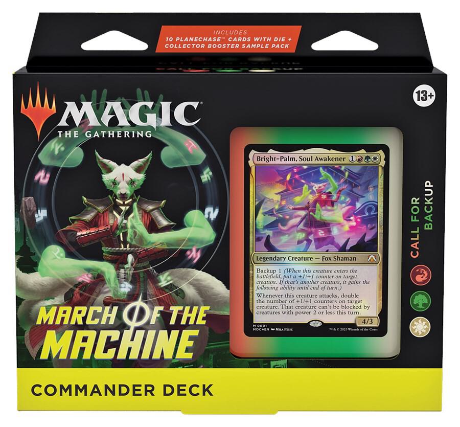 March of the Machine Commander Deck - Call For Backup, Commander: March of the Machine P484587