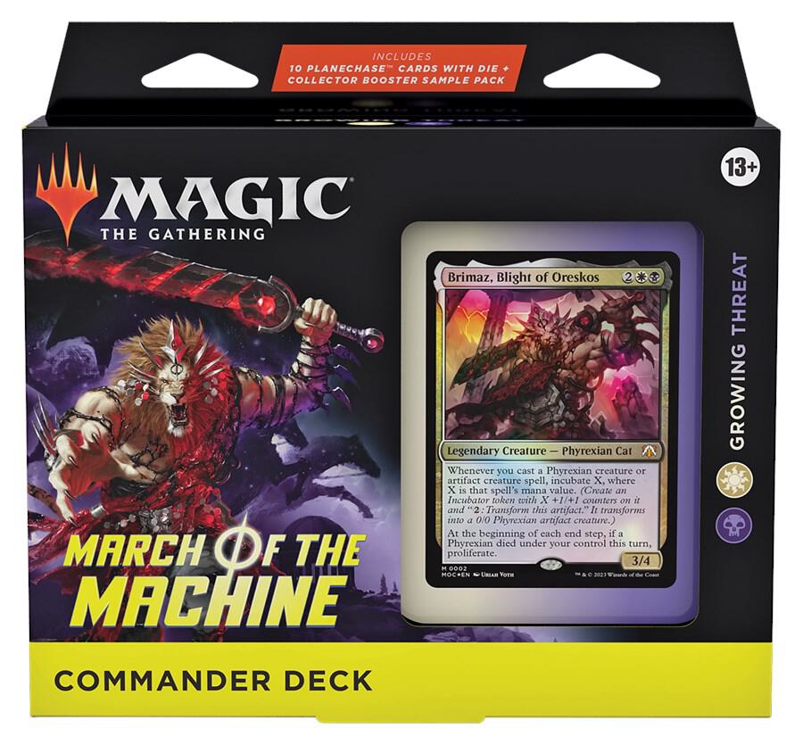 March of the Machine Commander Deck - Growing Threat, Commander: March of the Machine P484590