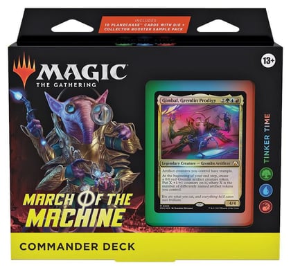 March of the Machine Commander Deck - Tinker Time, Commander: March of the Machine P484591