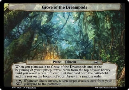 Grove of the Dreampods, Planechase: March of the Machine 145