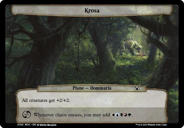 Krosa, Planechase: March of the Machine 150